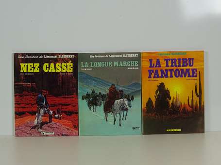 Giraud : Blueberry ,18, 19 et 20 : Nez Cassé, La 