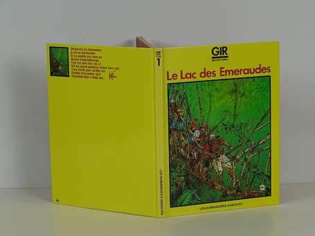 Giraud : Gir œuvres 1 ; Le Lac des émeraudes en 