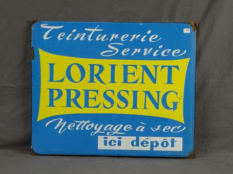 LORIENT PRESSING Teinturerie Service : Plaque 