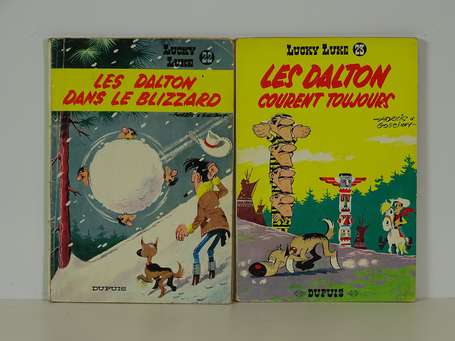 Morris : Lucky Luke 22 et 23 ; Les Dalton dans le 