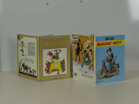 Morris : Lucky Luke : 2 albums ; Le Livre d'or de 