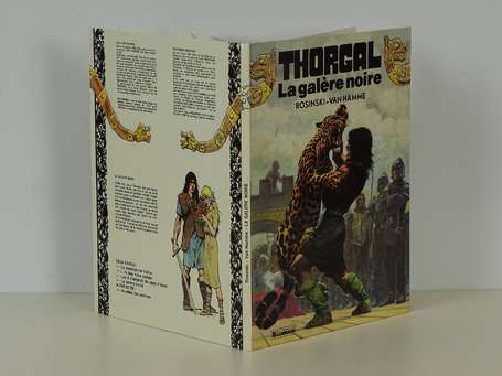 Rosinski : Thorgal 4 ; La Galère noire en édition 