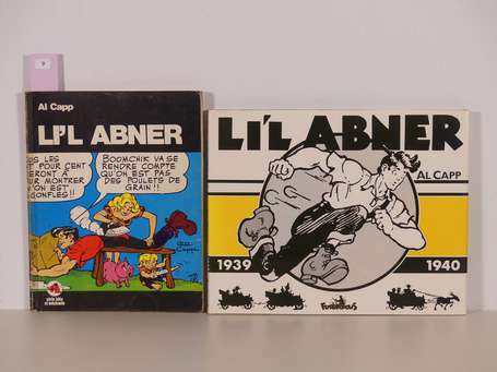 Al Capp : 2 albums : Li'l Abner et Li'l Abner 