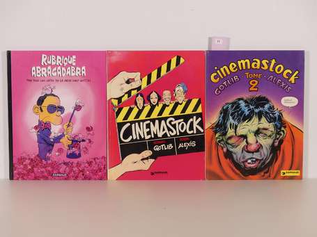 Alexis et Gotlib : 3 albums :Cinémastock 1 et 2 en