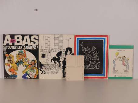 Cabu : 3 albums : Les Aventures de Madame Pompidou