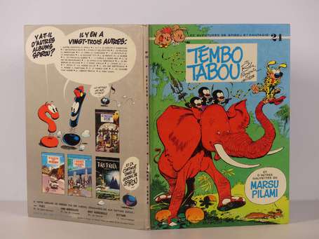 Franquin : Spirou 24 ; Tembo tabou en édition 