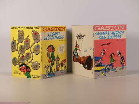 Franquin : Gaston 12 et 13 ; Le Gang des gaffeurs 