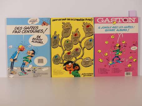 Franquin : Gaston 0, R4 et R5 ; Gaffes et gadgets 