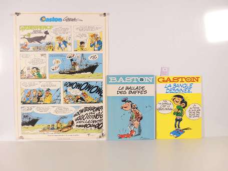 Franquin : Gaston ; album publicitaire La Banque 