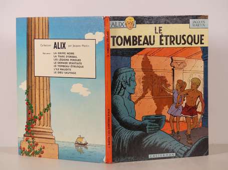 Martin : Alix 8 ; Le Tombeau étrusque en édition 