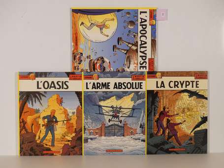 Martin : 4 albums ; Lefranc 7, 8, 9 et 10 ; de 