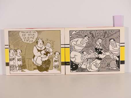 Segar : Popeye 4 et 5 ; 1933-1934 et 1932-1933 en 