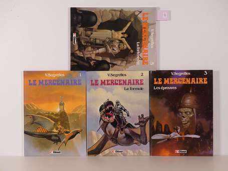 Segrelles : Le Mercenaire 1 à 5 en éditions 
