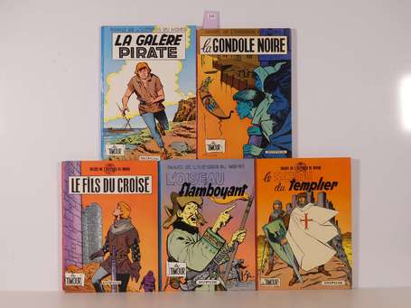 Sirius : 5 albums ; La Galère pirate, Le Fils du 