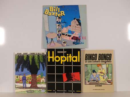 Ted Benoit : 3 albums + 1 disque : Hôpital, Bingo 