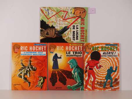 Tibet : 4 albums : Ric Hochet 20, 21, 22 et 24 ; 