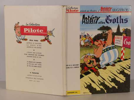 Uderzo : Astérix 3 ; Astérix et les Goths en 2e 