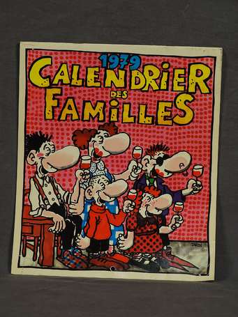 Collectif : Calendrier 1979 des familles illustré 