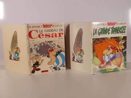 Uderzo : Astérix 21 et 22 ; Le Cadeau de César et 