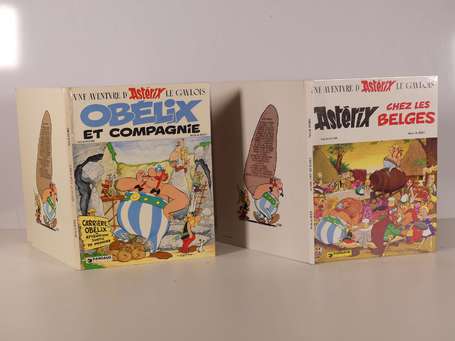 Uderzo : Astérix 23 et 24 ; Obélix et compagnie et