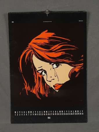 Collectif : Calendrier 1985 Dargaud illustré par 