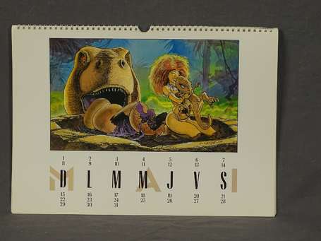 Collectif : Calendrier 1988 illustré par Loisel, 