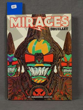 Druillet : Mirages en 2e édition augmentée de 1980