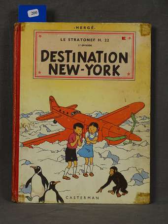 Hergé : Jo, Zette et Jocko 2 ; Destination 