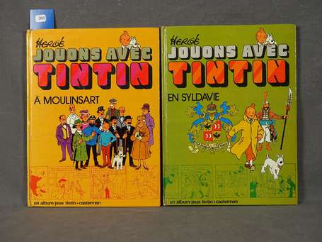 Hergé : albums-jeux Jouons avec Tintin à 