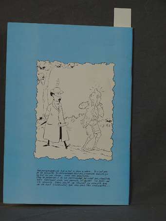 Hergé : album pastiche Tintin a la gaule en 
