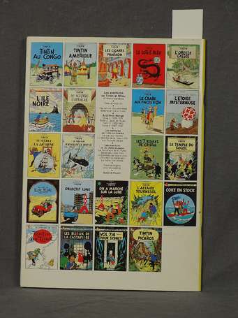 Hergé : Tintin et l'Alph-Art en édition originale 