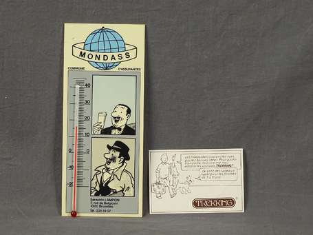 Hergé : Thermomètre mural Séraphin Lampion des 