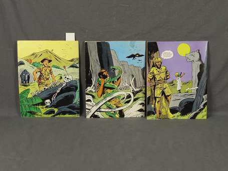 Hubinon : Tiger Joe 1 à 3 en éditions originales 