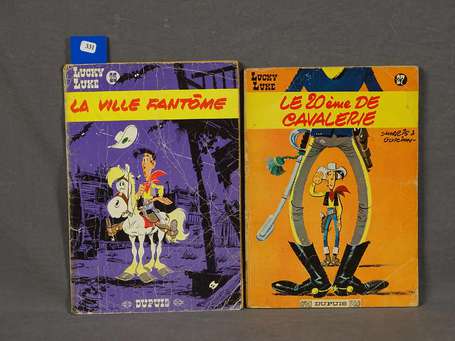 Morris : Lucky Luke 25 et 27  ; La Ville fantôme 