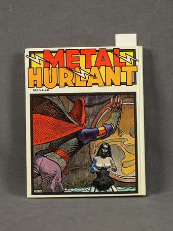 Métal Hurlant : reliure 2 des n° 5 à 8 en très 