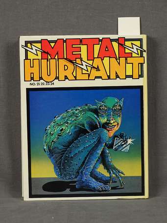 Métal Hurlant : reliure 6 des n° 21 à 4 en très 