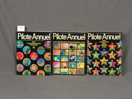 Pilote annuel 1972, 1973 et 1974 : Le 1er et 3e en