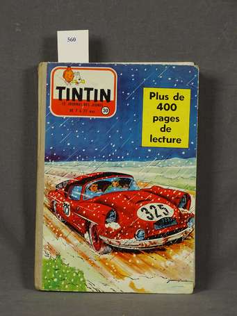 Tintin : reliure 30 des n° 422 à 434 en assez bel 