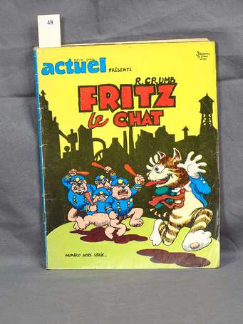 Crumb : Fritz the cat en édition originale de 1972