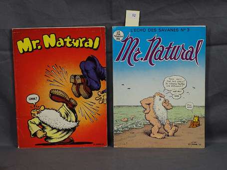 Crumb : Mister Natural 1 et 2 en éditions 