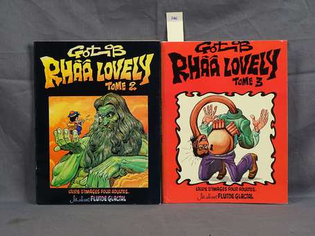 Gotlib : Rhââ Lovely 1 et 2 en éditions originales