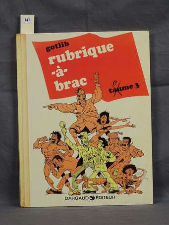 Gotlib : La Rubrique-à-brac 3 en édition originale