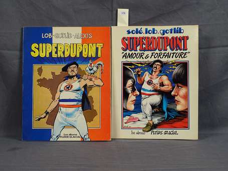 Gotlib : Superdupond 1 et 2 en éditions originales