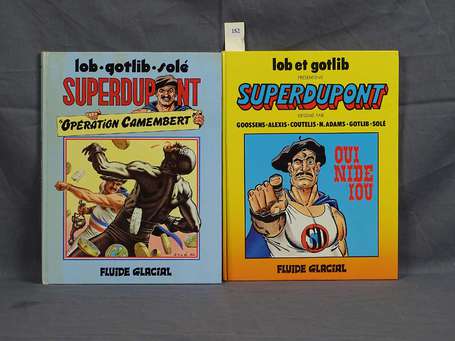 Gotlib : Superdupond 3 et 4 en éditions originales