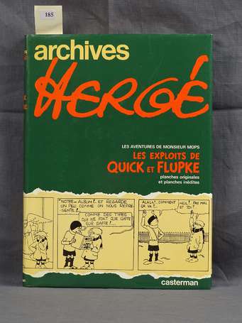 Hergé : Archives Hergé 2 en édition originale de 