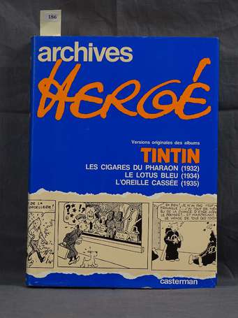 Hergé : Archives Hergé 3 en édition originale de 