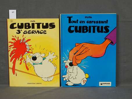 Dupa : Cubitus 3 et 4 première série ; Cubitus 3e 