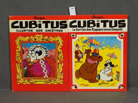 Dupa : Cubitus 2 et 4 deuxième série ; Cubitus 