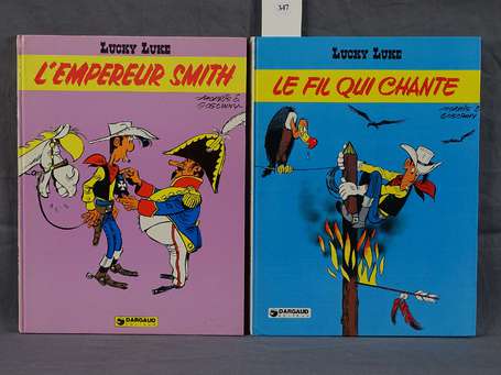 Morris : Lucky Luke 45 et 46 ; L'Empereur Smith et