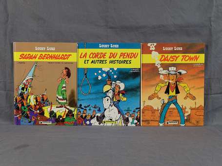 Morris : Lucky Luke 49, 50 et 51 ; Sarah 